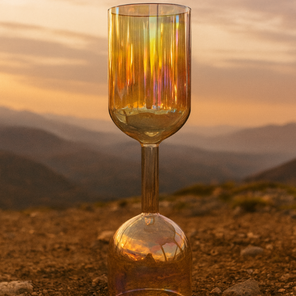 Alchemy Chalices - Double sided (Gold/Pink) - 4-6inch