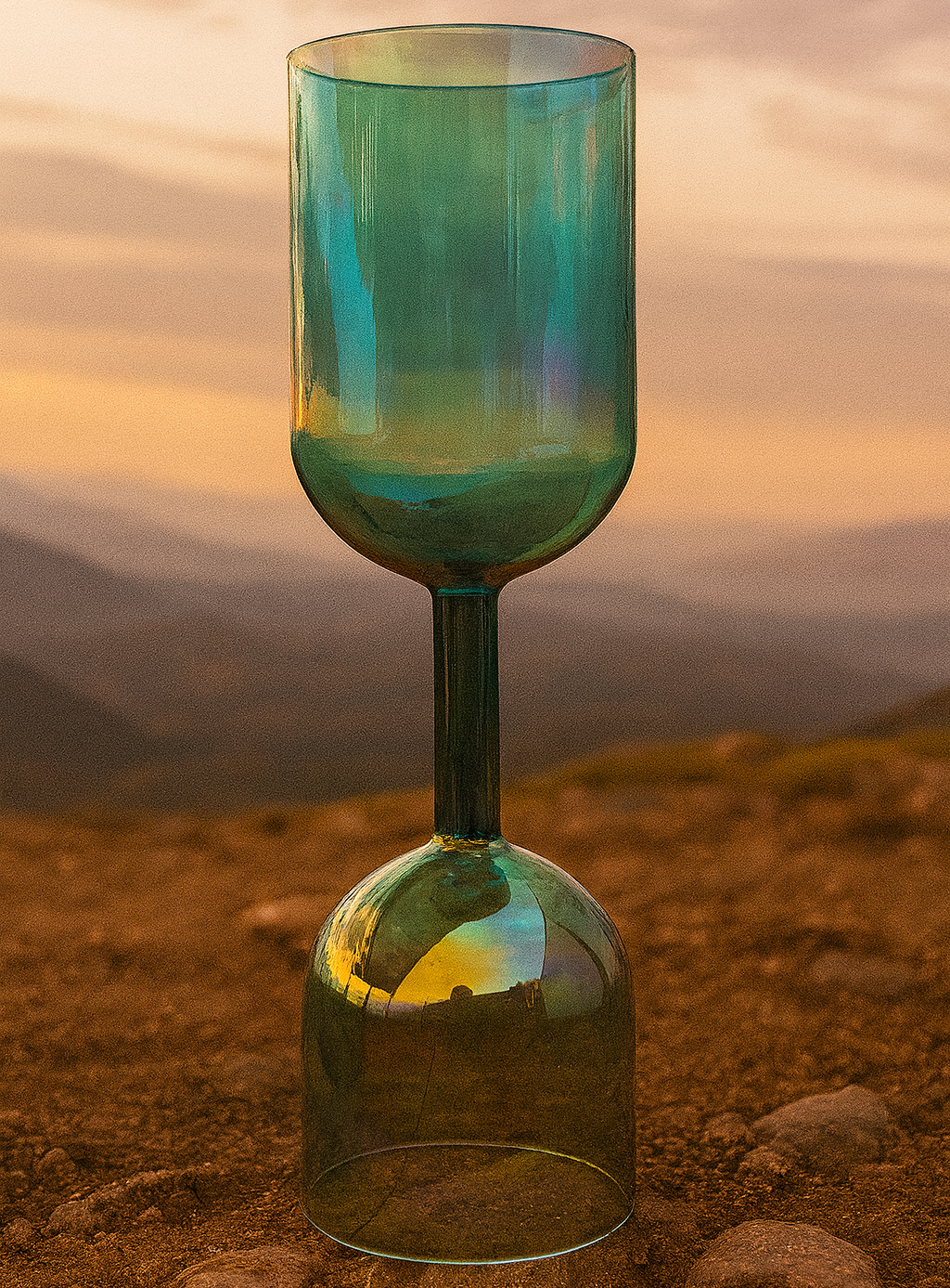 Alchemy Chalices - Double sided (Gold/Pink) - 4-6inch